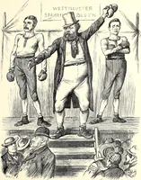 An illustration from Cartoons : Selected from the pages of "Punch" (1901)