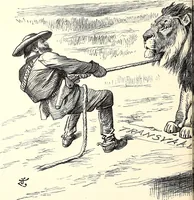 An illustration from Cartoons : Selected from the pages of "Punch" (1901)