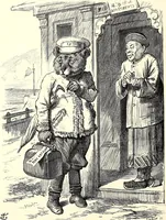 An illustration from Cartoons : Selected from the pages of "Punch" (1901)