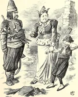 An illustration from Cartoons : Selected from the pages of "Punch" (1901)