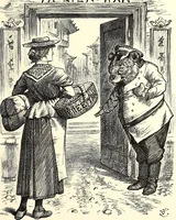 An illustration from Cartoons : Selected from the pages of "Punch" (1901)