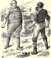 An illustration from Cartoons : Selected from the pages of "Punch" (1901)