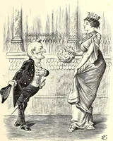 An illustration from Cartoons : Selected from the pages of "Punch" (1901)