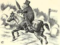 An illustration from Cartoons : Selected from the pages of "Punch" (1901)