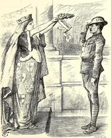 An illustration from Cartoons : Selected from the pages of "Punch" (1901)