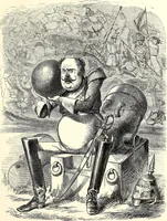 An illustration from Cartoons : Selected from the pages of "Punch" (1901)