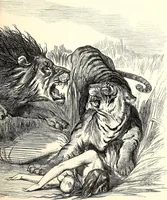 An illustration from Cartoons : Selected from the pages of "Punch" (1901)