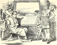 An illustration from Cartoons : Selected from the pages of "Punch" (1901)