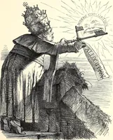 An illustration from Cartoons : Selected from the pages of "Punch" (1901)