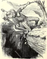 An illustration from Cartoons : Selected from the pages of "Punch" (1901)