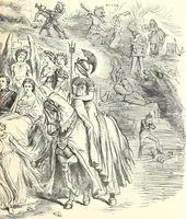 An illustration from Cartoons : Selected from the pages of "Punch" (1901)