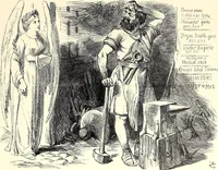 An illustration from Cartoons : Selected from the pages of "Punch" (1901)