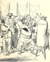 An illustration from Cartoons : Selected from the pages of "Punch" (1901)