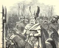 An illustration from Cartoons : Selected from the pages of "Punch" (1901)