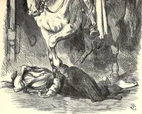 An illustration from Cartoons : Selected from the pages of "Punch" (1901)