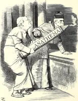 An illustration from Cartoons : Selected from the pages of "Punch" (1901)