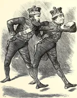 An illustration from Cartoons : Selected from the pages of "Punch" (1901)