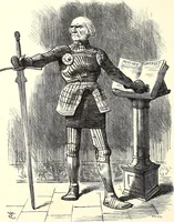 An illustration from Cartoons : Selected from the pages of "Punch" (1901)