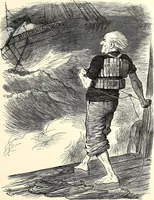 An illustration from Cartoons : Selected from the pages of "Punch" (1901)