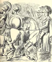 An illustration from Cartoons : Selected from the pages of "Punch" (1901)