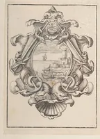 An illustration from Cartouches de diferentes inuentions tres vtilles a plussieurs sortes de personnes (1632)