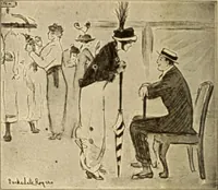 An illustration from Caricature. ed 1913 (1913)