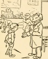 An illustration from Caricature. ed 1913 (1913)