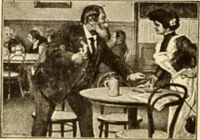 An illustration from Caricature. ed 1913 (1913)