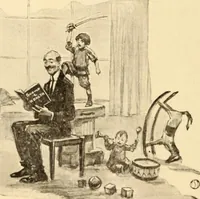 An illustration from Caricature. ed 1913 (1913)