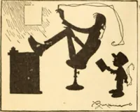 An illustration from Caricature. ed 1913 (1913)
