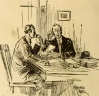 An illustration from Caricature. ed 1913 (1913)