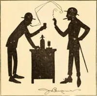 An illustration from Caricature. ed 1913 (1913)