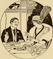 An illustration from Caricature. ed 1913 (1913)