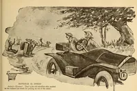 An illustration from Caricature. ed 1913 (1913)