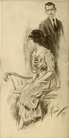An illustration from Caricature. ed 1913 (1913)