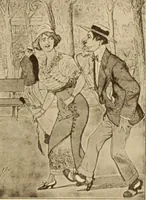 An illustration from Caricature. ed 1913 (1913)