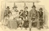 An illustration from Caricature. ed 1913 (1913)