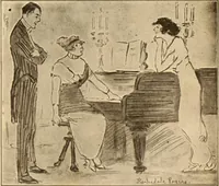 An illustration from Caricature. ed 1913 (1913)