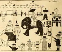 An illustration from Caricature. ed 1913 (1913)