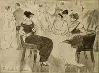 An illustration from Caricature. ed 1913 (1913)