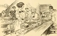 An illustration from Caricature. ed 1913 (1913)