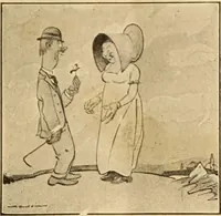 An illustration from Caricature. ed 1913 (1913)