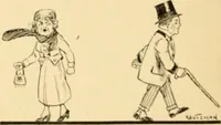 An illustration from Caricature. ed 1913 (1913)