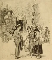An illustration from Caricature. ed 1913 (1913)