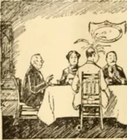 An illustration from Caricature. ed 1913 (1913)