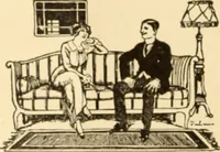 An illustration from Caricature. ed 1913 (1913)