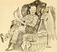 An illustration from Caricature. ed 1913 (1913)