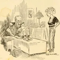 An illustration from Caricature. ed 1913 (1913)