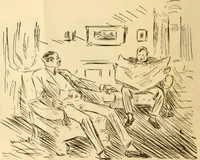 An illustration from Caricature. ed 1913 (1913)