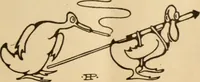 An illustration from Caricature. ed 1913 (1913)